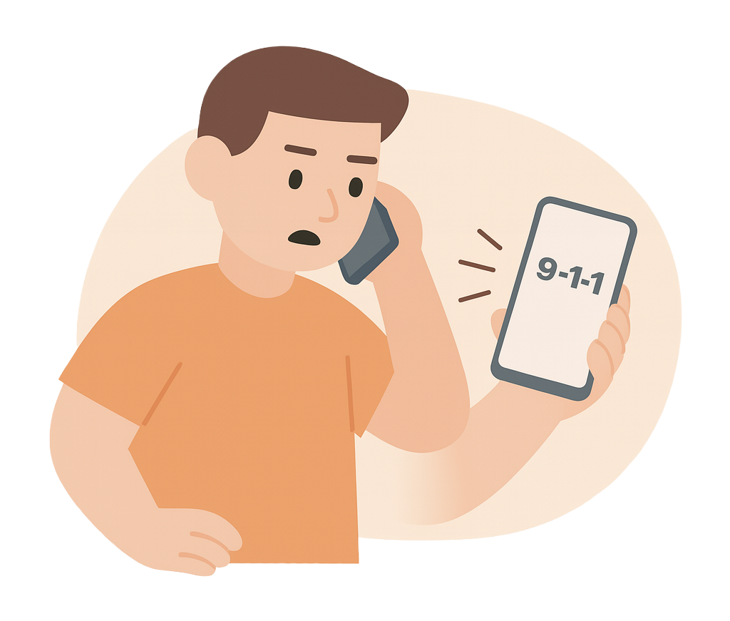 Call 911 Immediately